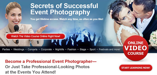 Event Photography Training Course